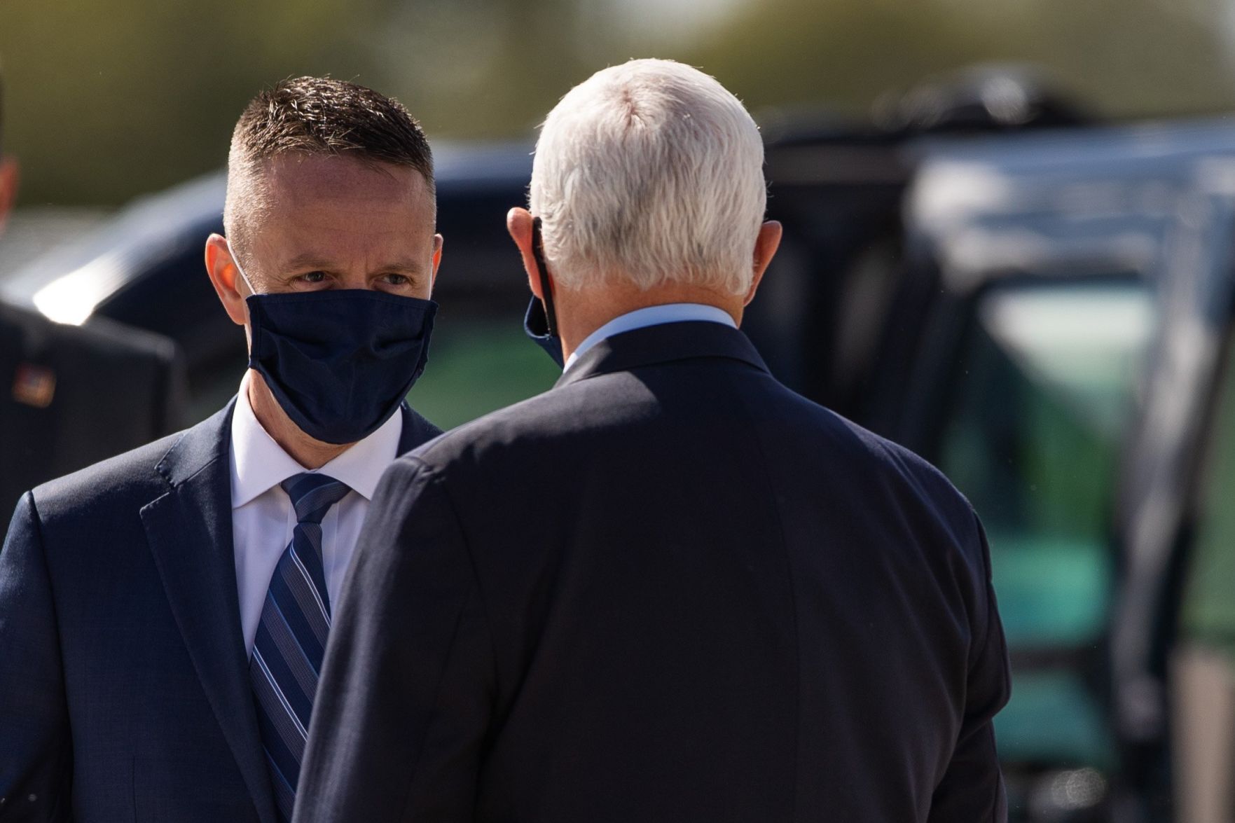 Pence visits Carter Lake